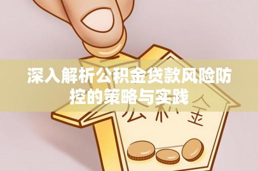 中牟深入解析公积金贷款风险防控的策略与实践
