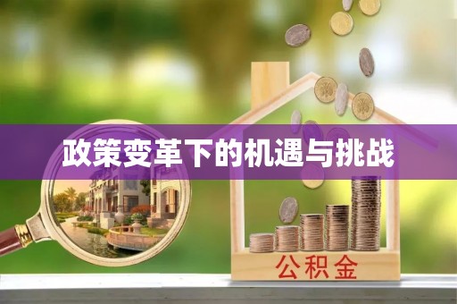 中牟政策变革下的机遇与挑战