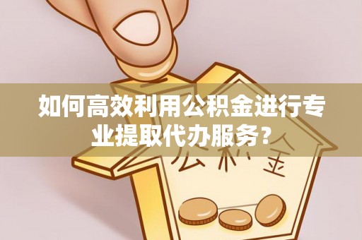 中牟如何高效利用公积金进行专业提取代办服务？