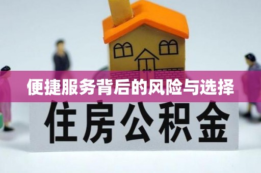 中牟便捷服务背后的风险与选择